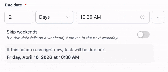 Add Task rich text and preview