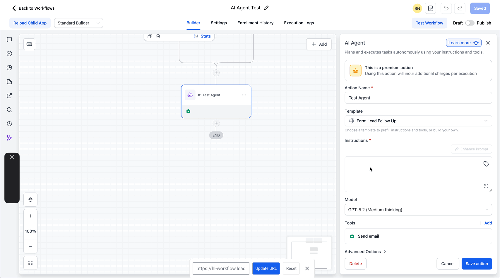Prompt enhancement example