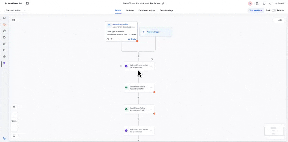 publish workflow 30fps